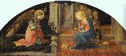 Fra Filippo Lippi Annunciation  ff oil